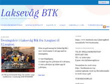 Tablet Screenshot of laksevagbtk.no